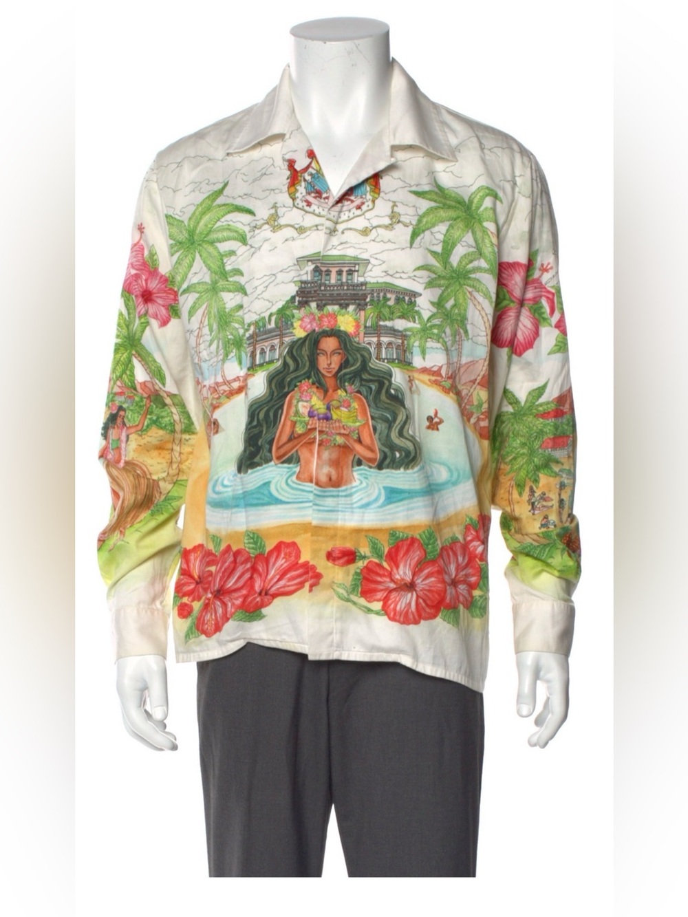 Casablanca Men’s Button Down Shirt